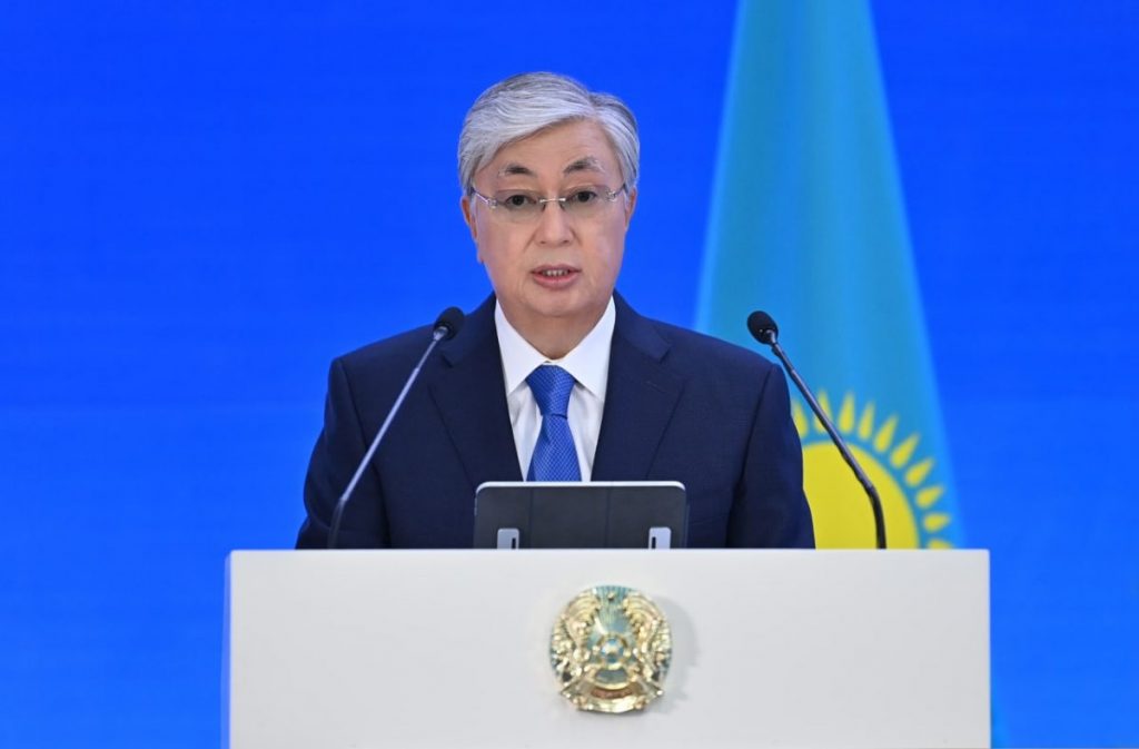 Президент Казахстана Касым-Жомарт Токаев поздравил казахстанцев с Днем Республики