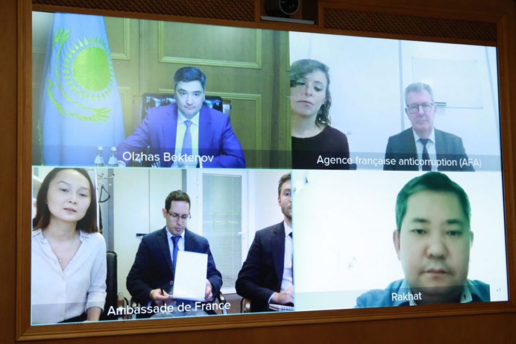 Казахстан и Франция подпишут меморандум о сотрудничестве в сфере борьбы с коррупцией