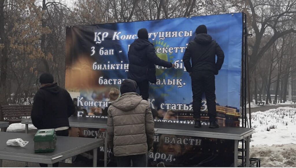 Первый агитационный митинг пройдет в Алматы