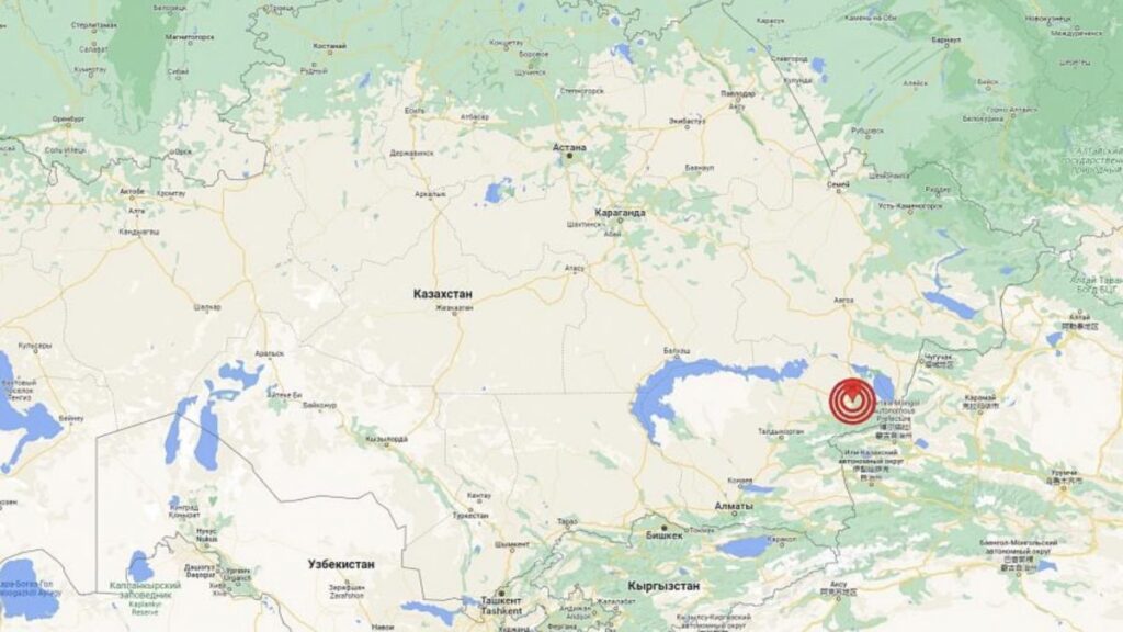 В Алакольском районе области Жетысу произошло землетрясение с магнитудой 4,1