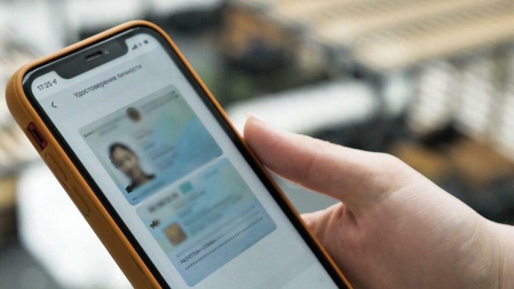 Цифровое удостоверение личности в телефоне