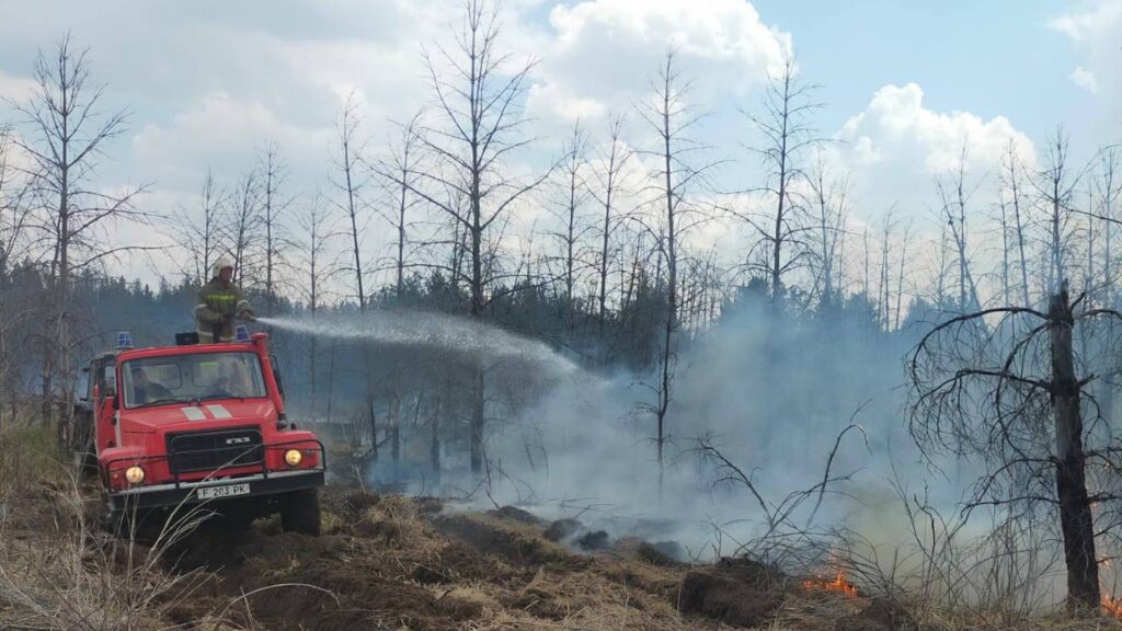 10 вертолетов МЧС задействованы в тушении лесного пожара в области Абай