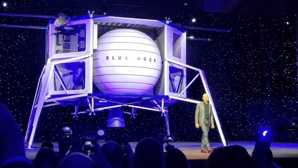 Blue Origin заключила контракт с NASA на разработку посадочного модуля Blue Moon