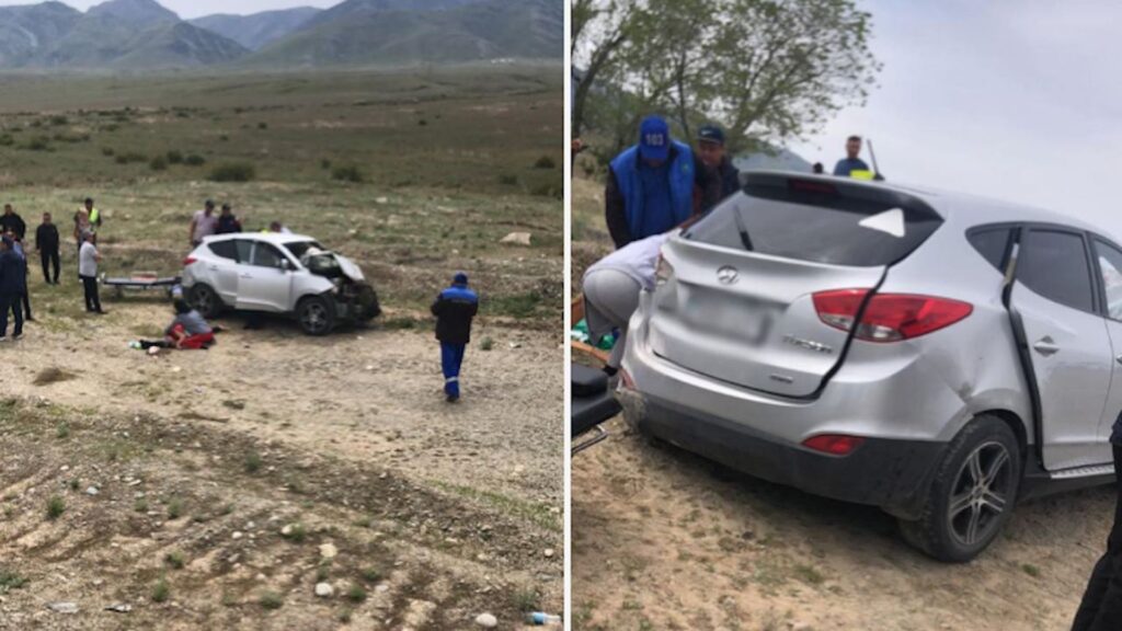 В Жетысуской области в страшном ДТП на трассе погибла женщина