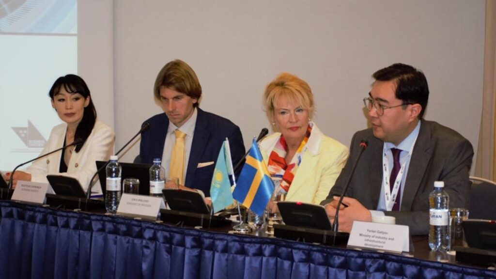 РК и Швеция улучшают сотрудничество в области инвестиций в горнодобывающей отрасли