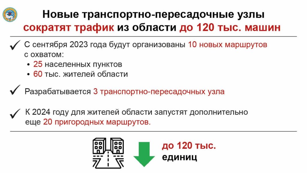 Новые транспортно-пересадочные узлы сократят трафик из области до 120 тыс. машин