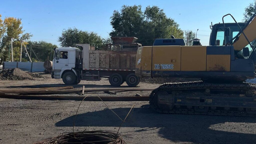 В селе Жогаргы Егинсу области Абай ведется строительство дома культуры