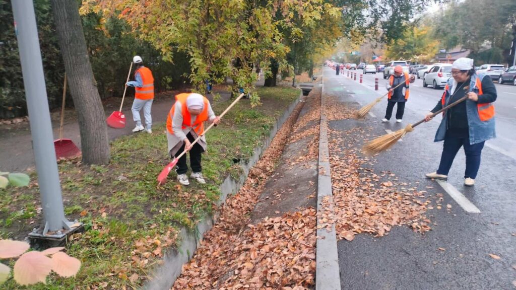 Во время осадков 23-24 октября подтоплений в Алматы не зафиксировано