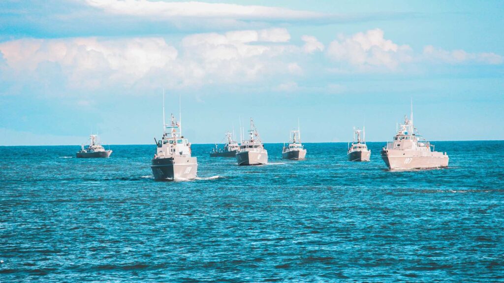 Военные корабли Казахстана прибыли в Баку для участия в совместных военно-морских учениях «Хазри-2023»