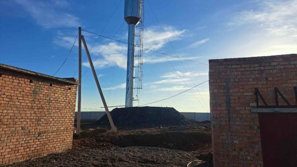 В селах Аксуатского района Абайской области начали проводить водопроводные сети