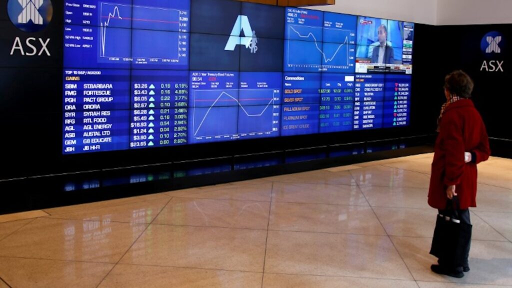 Австралийские акции закрылись снижением: индекс S&P/ASX 200 упал на 0,07%