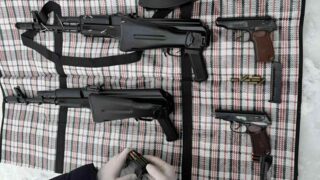 Оружие, похищенное во время январских событий, нашли в Алматинской области