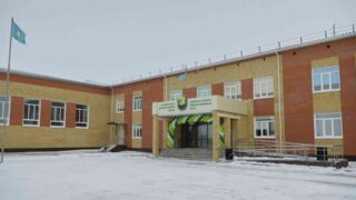 В селе Сычевка Павлодарской области открыли новую школу на 120 мест