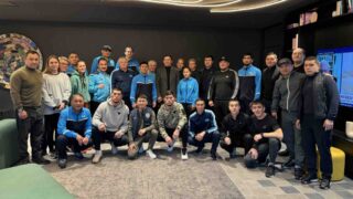 Геннадий Головкин в Италии встретился с боксерами из Казахстана