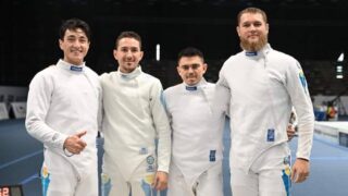 Казахстанские фехтовальщики завоевали олимпийскую лицензию