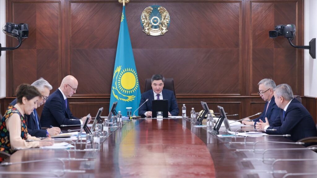 Заседание Правительства Казахстана