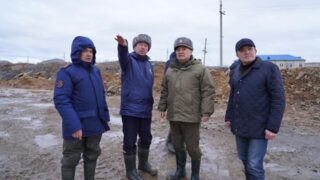 Марат Ахметжанов проверил противопаводковые меры в Кокшетау