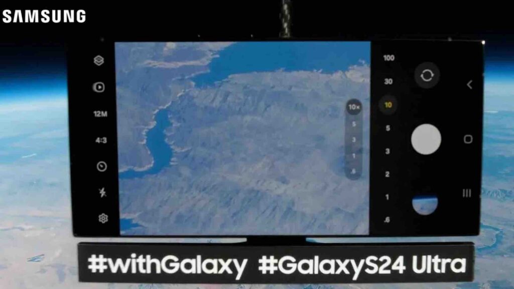 На Samsung Galaxy S24 Ultra из стратосферы сфотографировали Землию