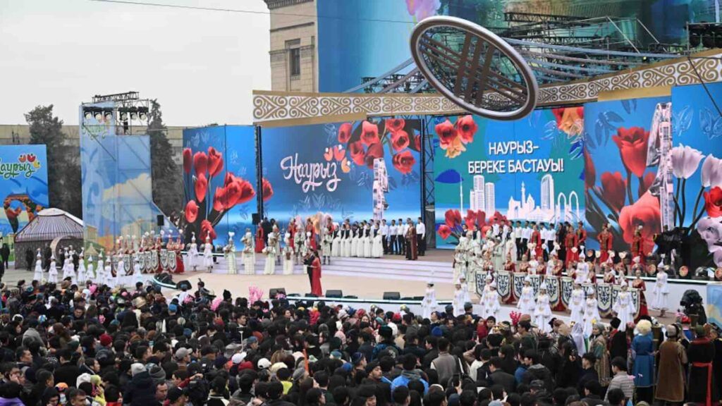 Празднование Наурыза в Алматы в 2024 году