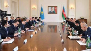 О чем говорил Токаев на заседании Высшего межгосударственного совета Казахстана и Азербайджана?