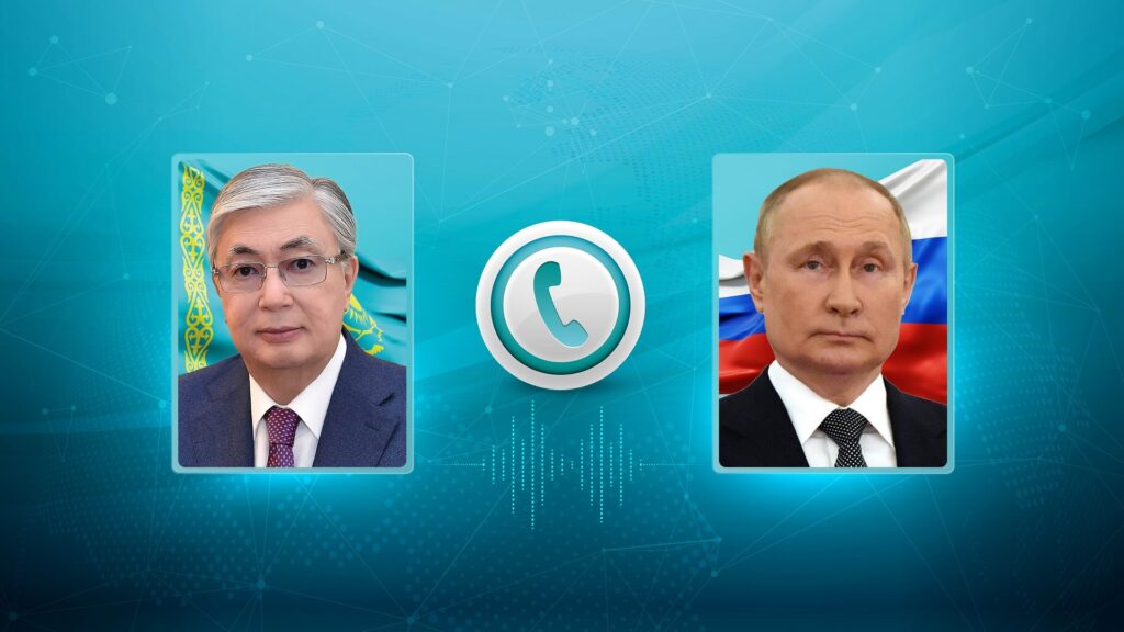 Состоялся телефонный разговор Токаева и Путина