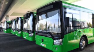 В Шымкенте из-за проблем с топливом на маршруты вышло меньше автобусов