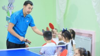 В детских садах в Актобе будут обучать игре в теннис