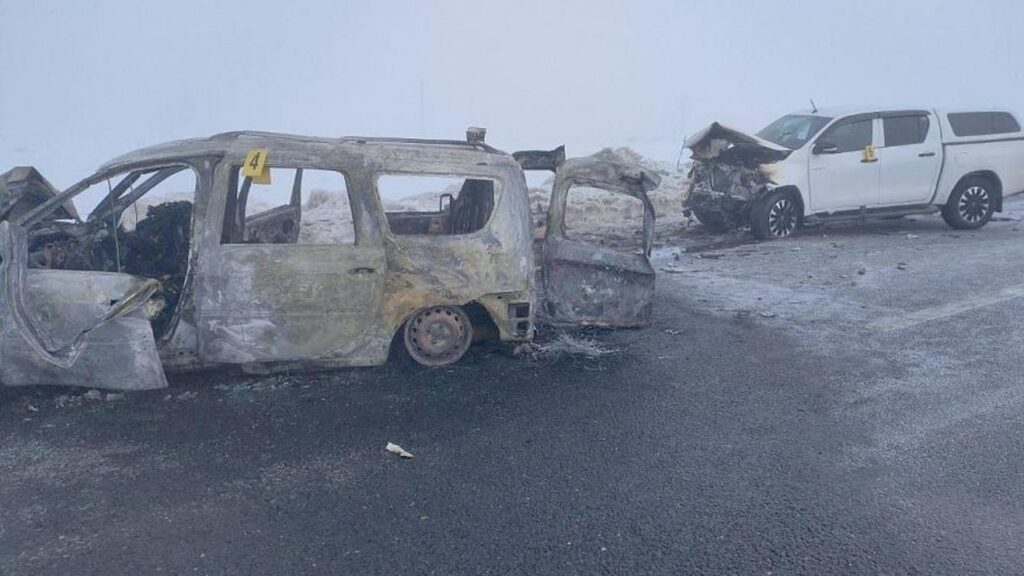 В результате аварии в Актюбинской области погибли четверо детей и четверо взрослых