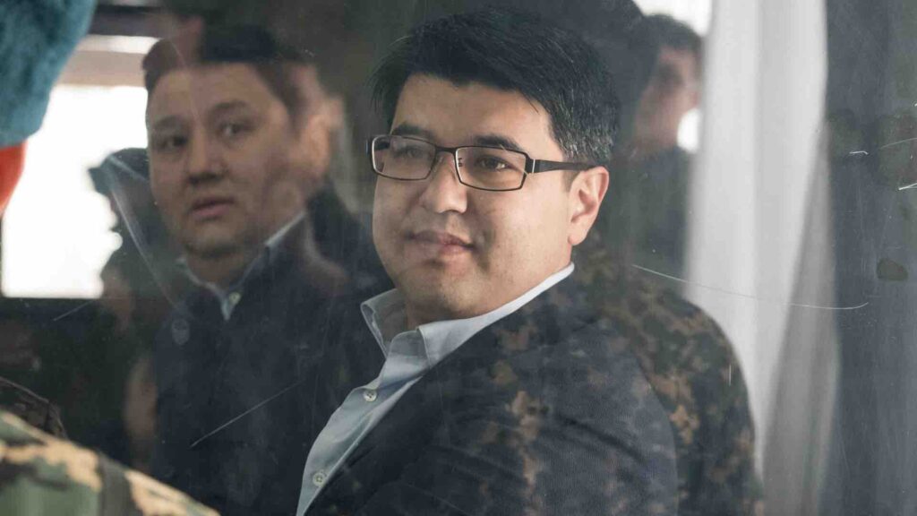 Куандык Бишимбаев в зале суда
