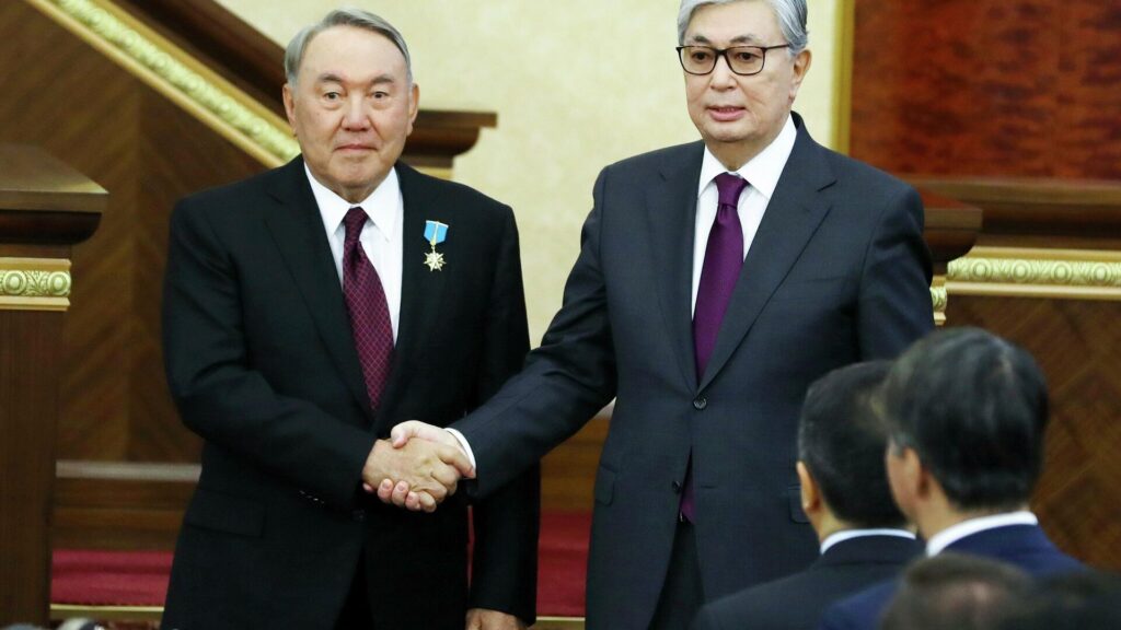 Нурсултан Назарбаев и Касым-Жомарт Токаев