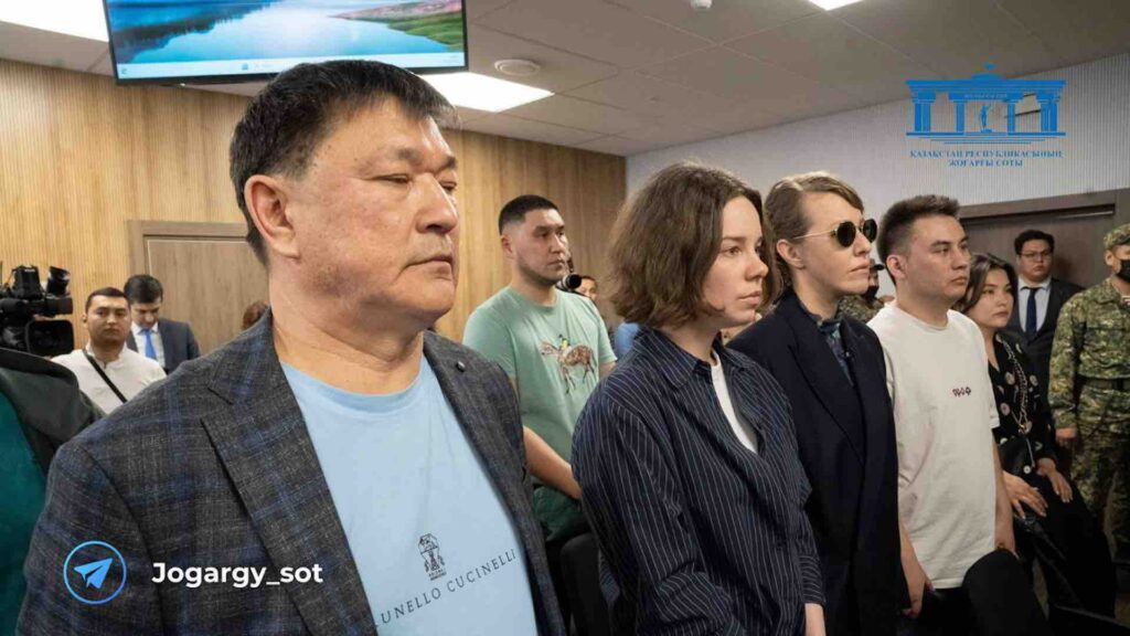 Ксения Собчак в зале суда по делу Бишимбаева