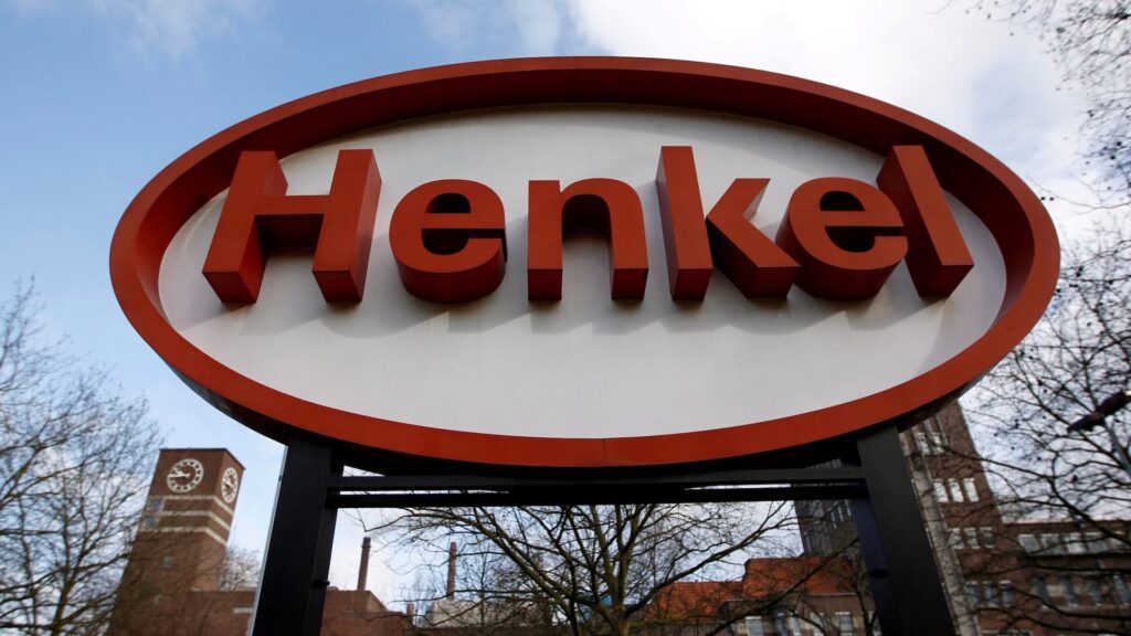 Логотип Henkel у производства компании