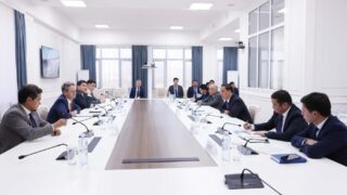 Поддержку инвесторам строительства ветроэлектростанции в Жамбылской области обещал Ербол Карашукеев