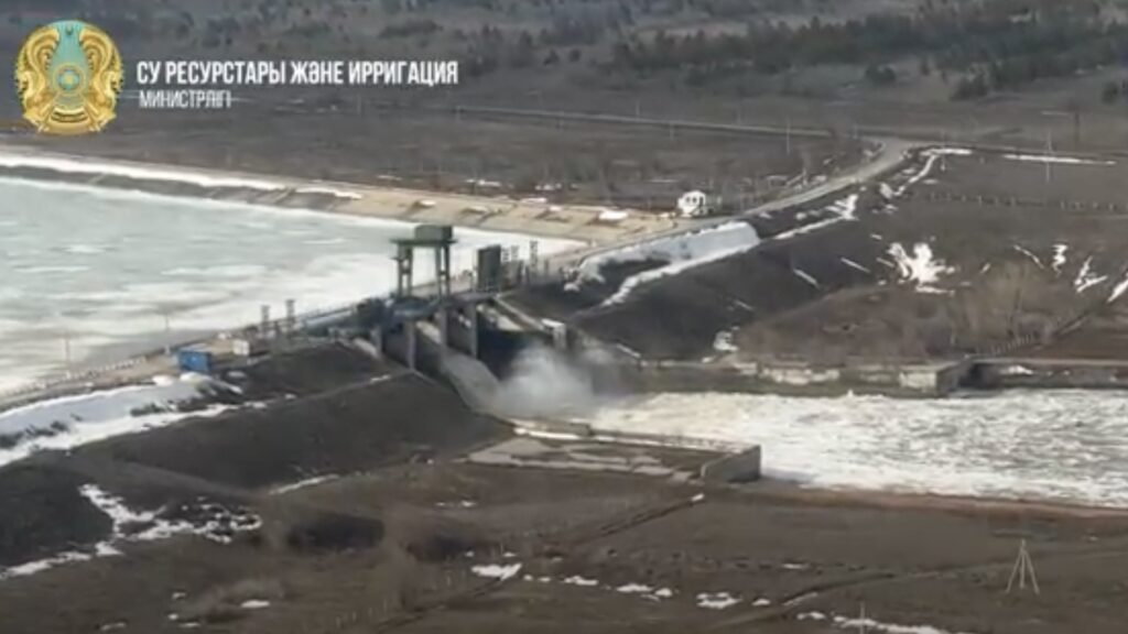 Вид на Каргалинское водохранилище