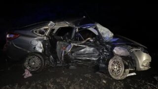 Трое человек погибли в аварии на трассе в ВКО