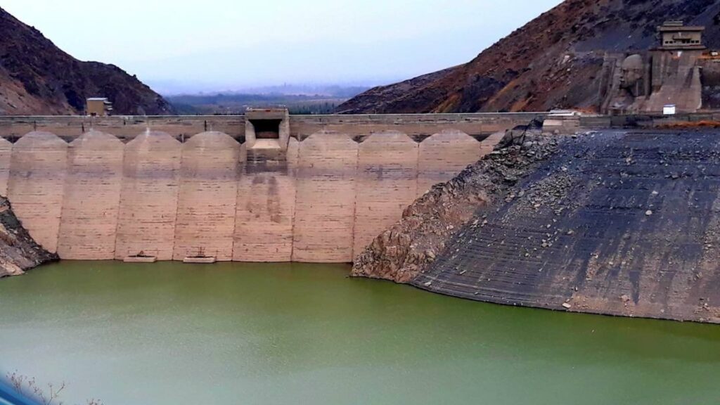 Водохранилище в Казахстане