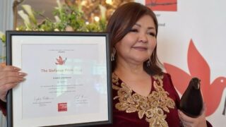 Член Национального курултая, правозащитница Айман Умарова награждена престижной зарубежной наградой