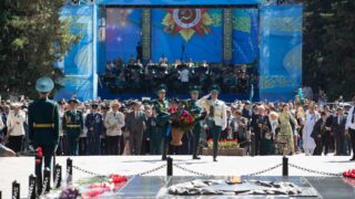 Как в Алматы отметили День Победы