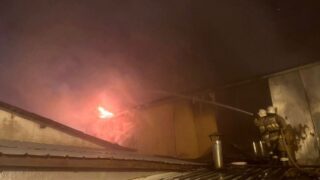 Крупный пожар в селе Бесагаш был ликвидирован пожарными