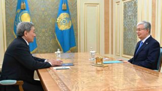 Президент Токаев встретился в Астане с главой «Организации ветеранов»