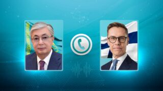 Президенты Казахстана и Финляндии провели телефонный разговор