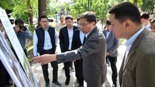 Разделительную полосу по Абая благоустроят в Алматы