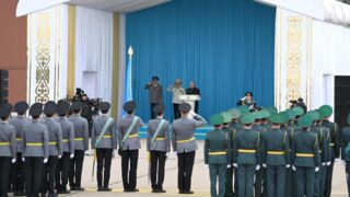 Токаев открыл авиабазу Национальной гвардии