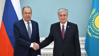 Президент Казахстана встретился с главой МИД России