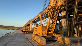 В Минтранспорта Казахстана рассказали о ходе строительства моста в Бухтарминском водохранилище