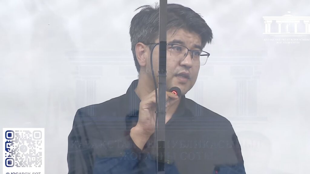Бишимбаев выступает на апелляционном суде 26 июня 2024 года