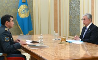 Глава МЧС Чингис Аринов отчитался перед Президентом РК