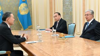 Президент Казахстана Касым-Жомарт Токаев принял постпреда  Казахстана при ООН Кайрата Умарова