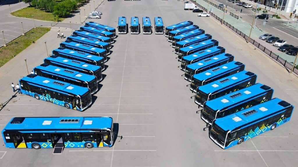 Новые автобусы в Астане