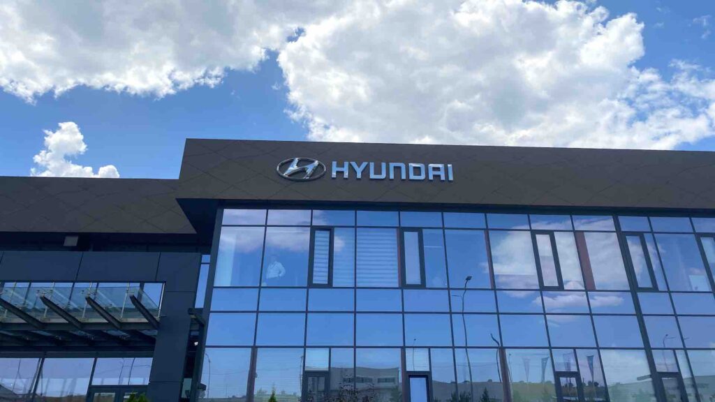 Здание завода Hyundai Trans Kazakhstan в Алматы